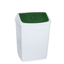 Rubbish bin Denox White...