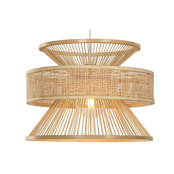 Pakabinamas apšvietimas Home ESPRIT Ruda Bambukas 50 W 40 x 40 x 30 cm,,,