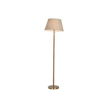 Lubinis šviestuvas Home ESPRIT Rusvai gelsva Auksinis Natūralus 50 W 220 V 42 x 42 x 154 cm,,,
