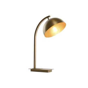 Stalinė lempa Home ESPRIT Auksinis 50 W 220 V,,,