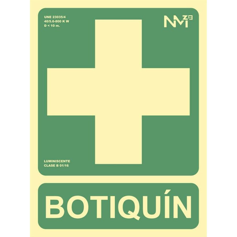 Adhesive Sign Archivo 2000 First Aid Kit PVC 22,4 x 30 cm,,,