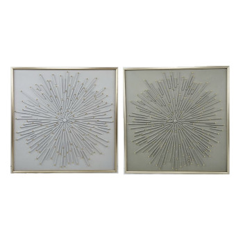 Canvas Home ESPRIT polystyrene Canvas 100 x 3,5 x 100 cm,,,