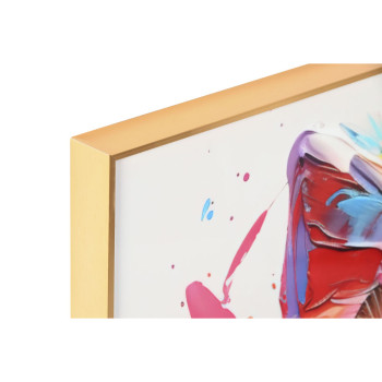 Painting Home ESPRIT Aluminium MDF Wood 80 x 3,5 x 80 cm,,,