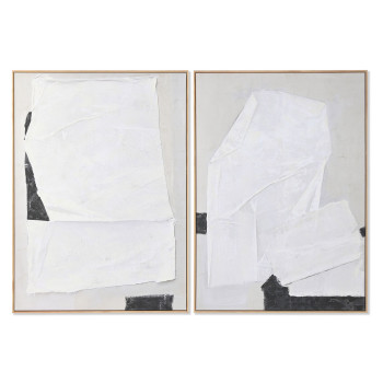 Painting Home ESPRIT Wood Canvas 103 x 4,3 x 143 cm 102,6 x 4,3 x 142,6 cm,,,