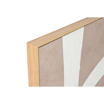 Painting Home ESPRIT Wood Canvas 103 x 4,3 x 103 cm 102,6 X 4,3 X 102,6 CM,,,