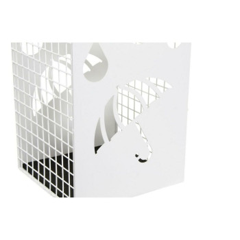 Lietussargu statnis DKD Home Decor Melns Metāls Balts (19.5 x 20 x 47.5 cm) (2 pcs),,,