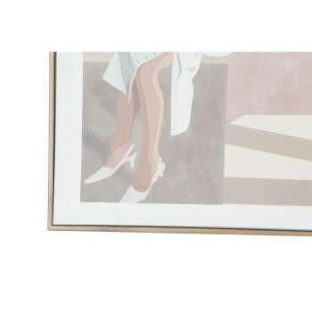 Canvas DKD Home Decor Canvas MDF Wood 50 x 3 x 70 cm,,,