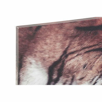 Canvas DKD Home Decor Pinewood Canvas 135 x 2,5 x 45 cm,,,