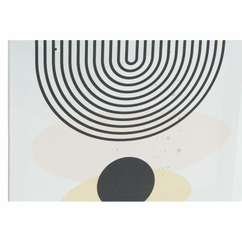 Canvas DKD Home Decor Canvas MDF Wood 30 x 1,8 x 40 cm,,,