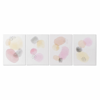 Canvas DKD Home Decor Canvas MDF Wood 50 x 1,8 x 70 cm,,,