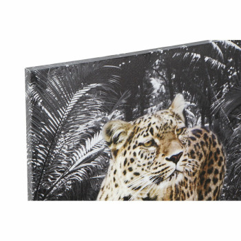 Canvas DKD Home Decor Canvas MDF Wood 50 x 1,8 x 70 cm,,,
