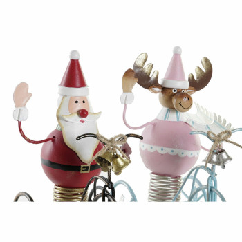 Jõuluehe DKD Home Decor Metall (2 pcs) (15 x 9 x 19 cm),,,