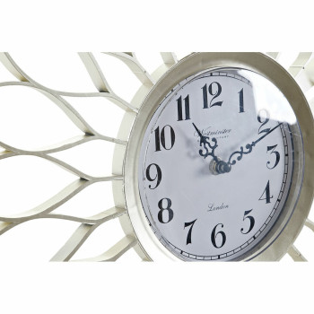 Wall Clock DKD Home Decor Champagne Silver polypropylene Mirror 50 x 4 x 50 cm 5 Pieces (2 Units),,,