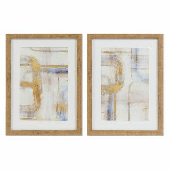 Painting DKD Home Decor Crystal polystyrene 30 x 3 x 40 cm,,,
