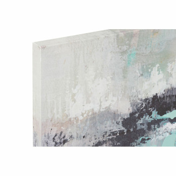 Canvas DKD Home Decor Canvas MDF Wood 60 x 2,5 x 60 cm,,,