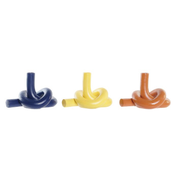 Vaza DKD Home Decor Derva (20,5 x 16 x 15 cm) (3 vnt.),,,