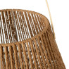 Lantern 33 x 33 x 27 cm Candleholder Natural Natural Fibre,,,