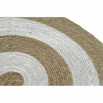 Kilimas DKD Home Decor Pluošta Jūros dumbliai (90 x 90 x 2 cm) (3 vnt.),,,