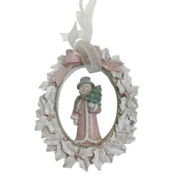 Jõuluehe DKD Home Decor Vaik (7 x 1 x 9 cm) (6 Ühikut),,,