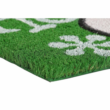 Durų kilimėlis DKD Home Decor Kalėdos PVC Senis Šaltis Kokoso pluoštas (60 x 40 x 1,5 cm) (2 vnt.),,,