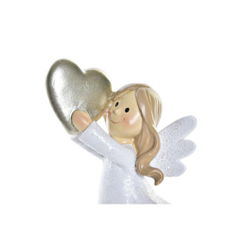 Jõuluehe DKD Home Decor Vaik Ingel (6 x 5,5 x 11,5 cm) (2 Ühikut),,,