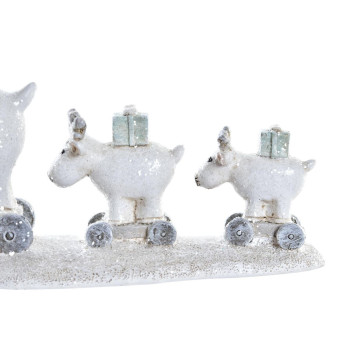 Jõuluehe DKD Home Decor Vaik (17 x 7,5 x 13,5 cm) (2 Ühikut),,,