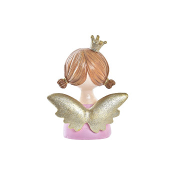 Jõuluehe DKD Home Decor Vaik Ingel (9 x 5 x 12 cm) (2 Ühikut),,,
