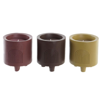 Scented Candle DKD Home Decor (150 g) (3 Units),,,