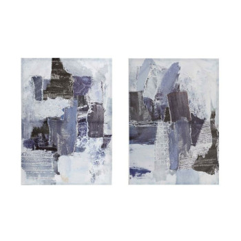 Canvas DKD Home Decor Canvas Koks MDF 50 x 2,5 x 70 cm,,,