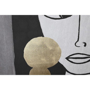 Canvas DKD Home Decor polystyrene Canvas 102,5 x 4,3 x 142,6 cm 103 x 4,5 x 143 cm,,,
