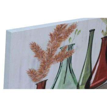 Canvas DKD Home Decor Canvas MDF Wood 120 x 2,8 x 60 cm,,,