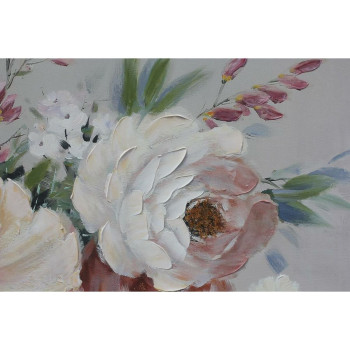 Canvas DKD Home Decor Canvas MDF Wood 80 x 2,8 x 80 cm,,,