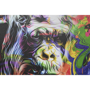 Canvas DKD Home Decor Canvas MDF Wood 70 x 1,8 x 50 cm,,,