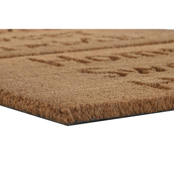 Durų kilimėlis DKD Home Decor Ruda Guma Kokosas (75 x 45 x 2,3 cm) (2 vnt.),,,