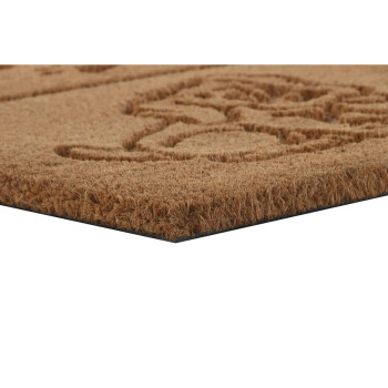 Durų kilimėlis DKD Home Decor Ruda Guma Kokosas (75 x 45 x 2,3 cm) (2 vnt.),,,