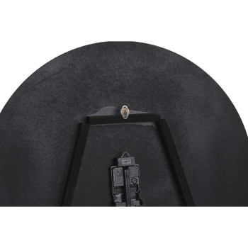Wall Clock DKD Home Decor Black Metal White Vintage MDF Wood (58 x 8 x 58 cm) (2 Units),,,