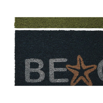 Doormat DKD Home Decor Blue Turquoise Rubber (60 x 40 x 1,5 cm) (2 Units),,,