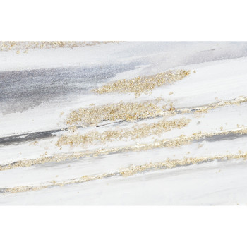 Картина DKD Home Decor Синий Серый Абстракция современный 90 x 3,7 x 90 cm (2 штук)