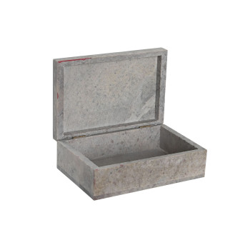 Jewelry box DKD Home Decor Multicolour Stone 15 x 10 x 5 cm (4 Units),,,