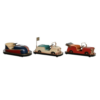 Decorative Figure DKD Home Decor White Red Navy Blue Vintage 23,5 x 11,5 x 10 cm (3 Units),,,