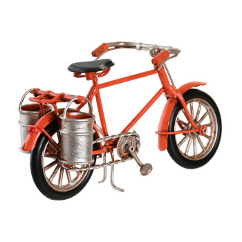 Decorative Figure DKD Home Decor Yellow Black Orange Bicycle Vintage 16,5 x 5,5 x 9 cm (3 Units),,,