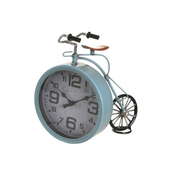 Table clock DKD Home Decor Blue Green Bicycle Vintage (2 Units),,,