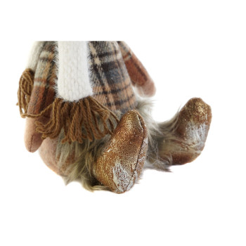 Kalėdų papuošalai DKD Home Decor Ruda Šiaurės elnias 13 x 12 x 25 cm (2 vnt.),,,