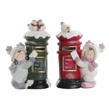 Jõuluehe DKD Home Decor Mitmevärviline 16 x 28 x 40 cm (2 Ühikut),,,