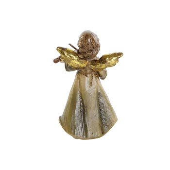 Kalėdų papuošalai DKD Home Decor Spalvotas Angelas 6 x 3,9 x 9,8 cm (4 vnt.),,,