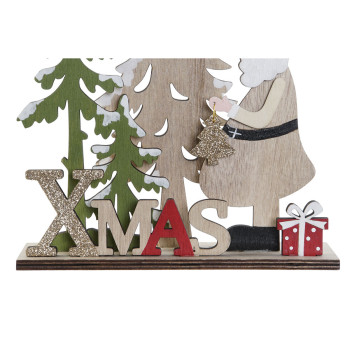 Kalėdų papuošalai DKD Home Decor Spalvotas 18 x 5 x 20 cm (2 vnt.),,,