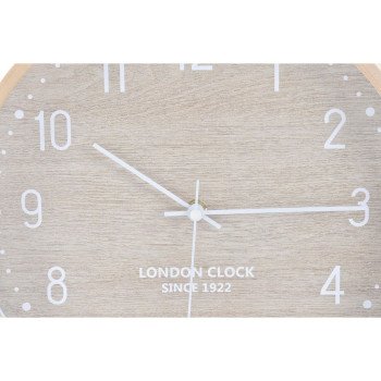 Wall Clock Home ESPRIT Beige Grey PVC 30 x 4 x 30 cm (2 Units),,,