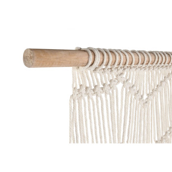 Hanging decoration Home ESPRIT White Natural 110 x 5 x 180 cm,,,