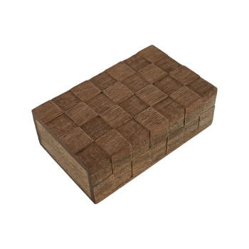 Jewelry box Home ESPRIT Natural Mango wood (2 Pieces),,,