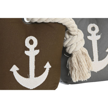 Door stop DKD Home Decor Sand 13 x 9 x 20 cm (2 Units),,,
